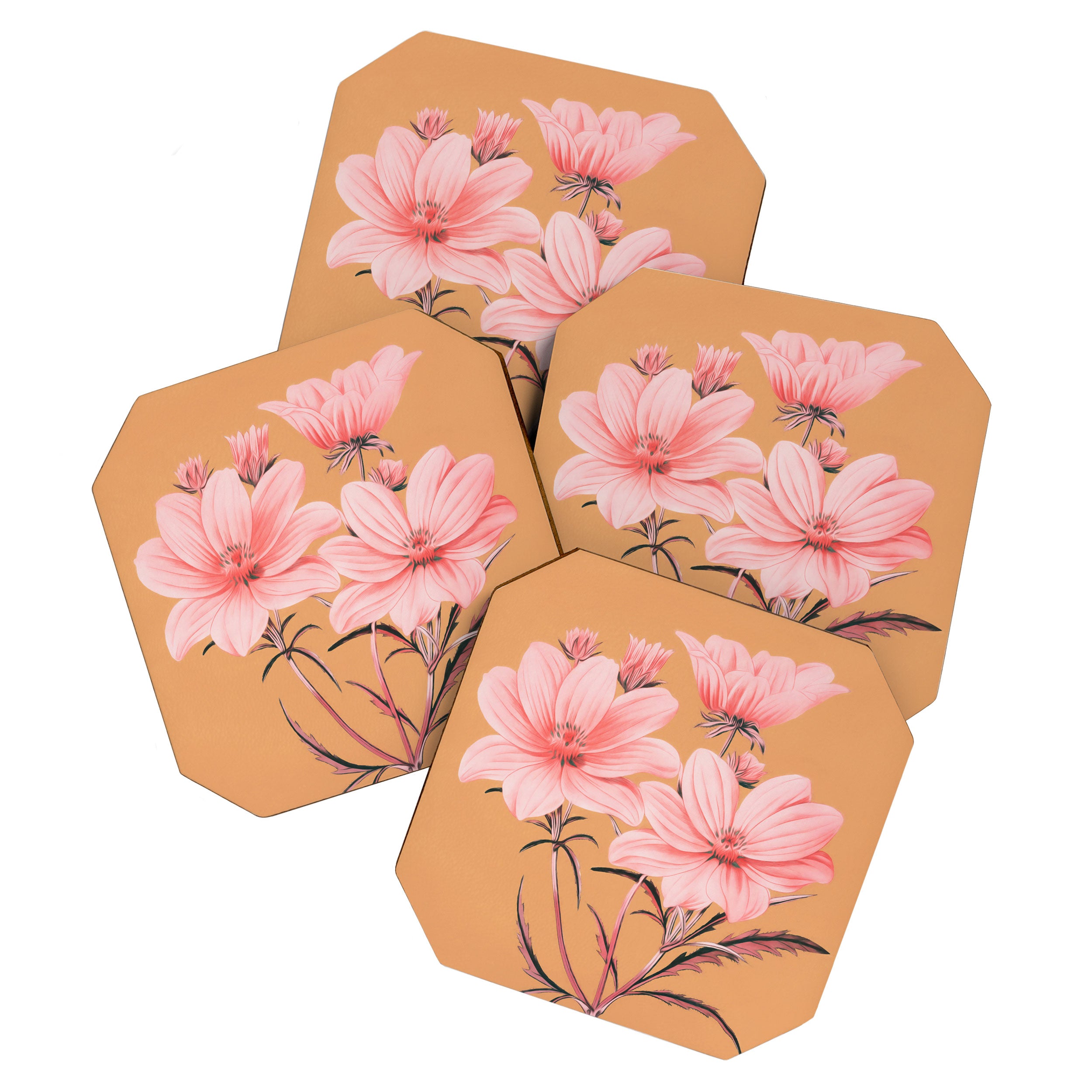 Garden Flowers 12 Coaster Gallery Image 1