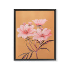 Garden Flowers 12 Framed Canvas Print Gallery Image 8