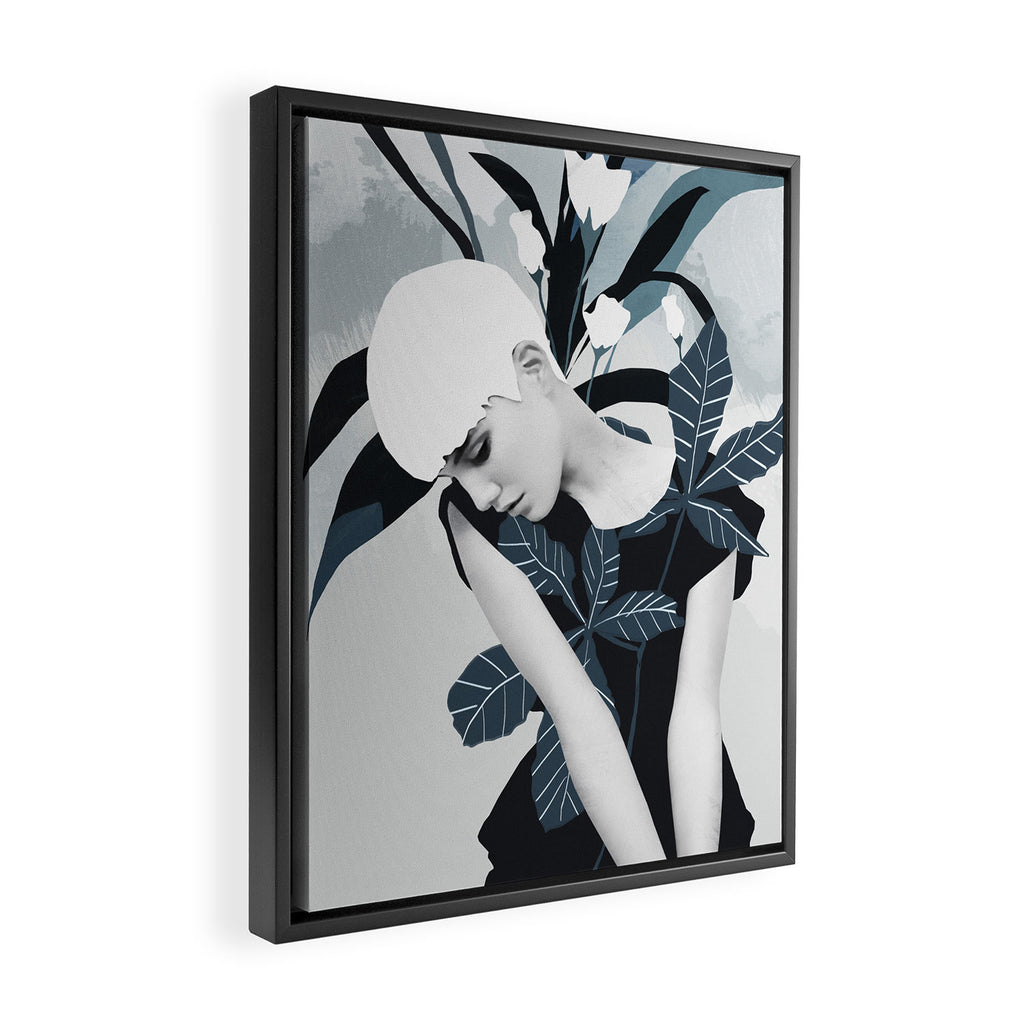 Gentle Beauty 5 Framed Canvas Print Gallery Image 2