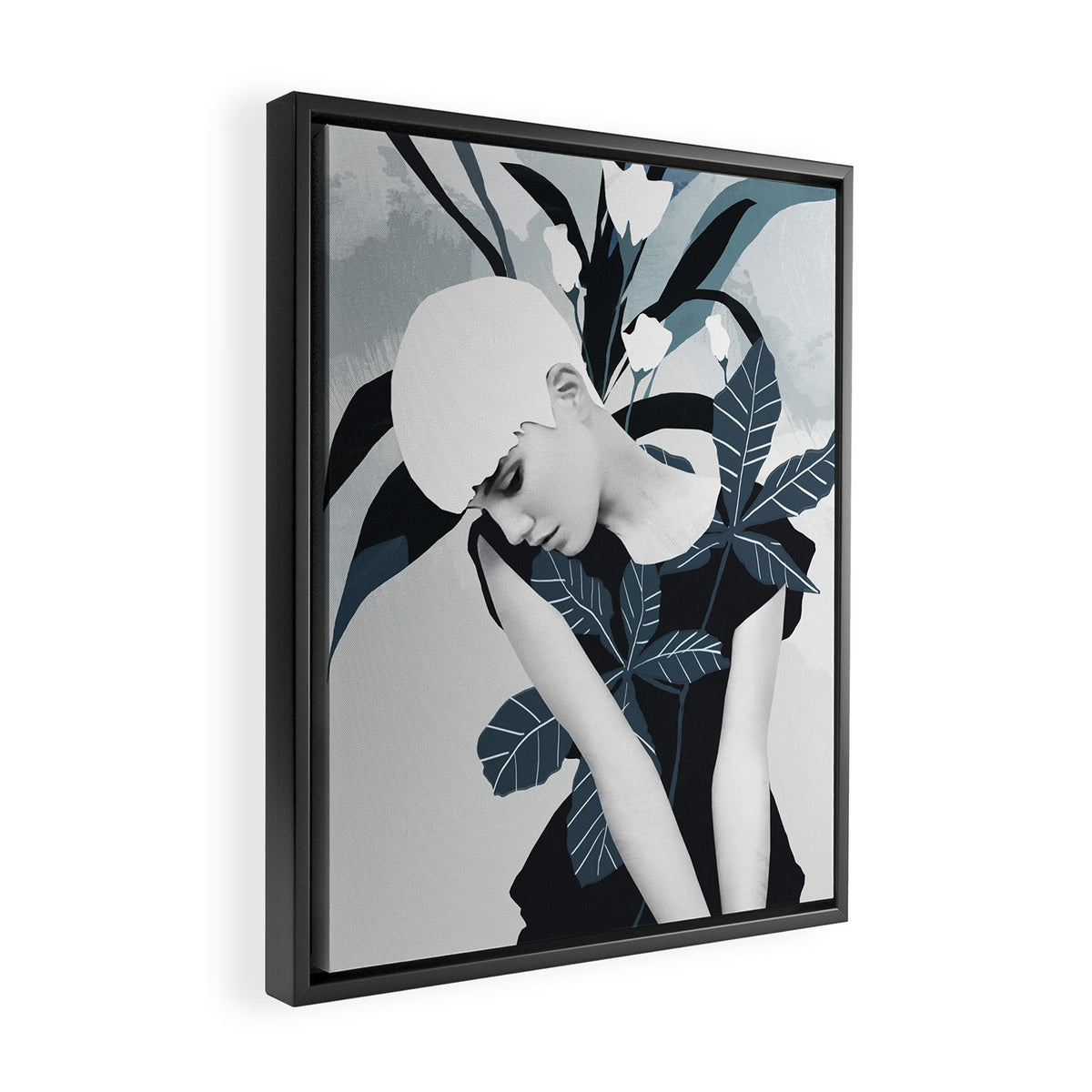 Gentle Beauty 5 Framed Canvas Print Gallery Image 2