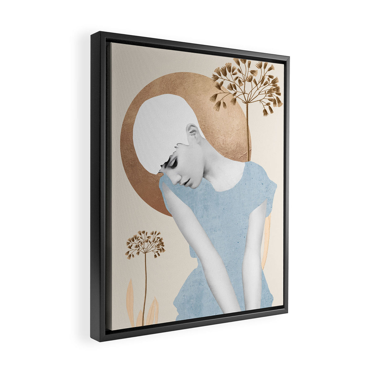 Gentle Beauty 6 Framed Canvas Print Gallery Image 2