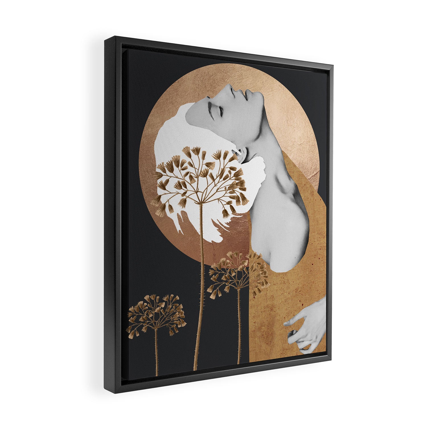 Gentle Beauty 9 Framed Canvas Print Gallery Image 2