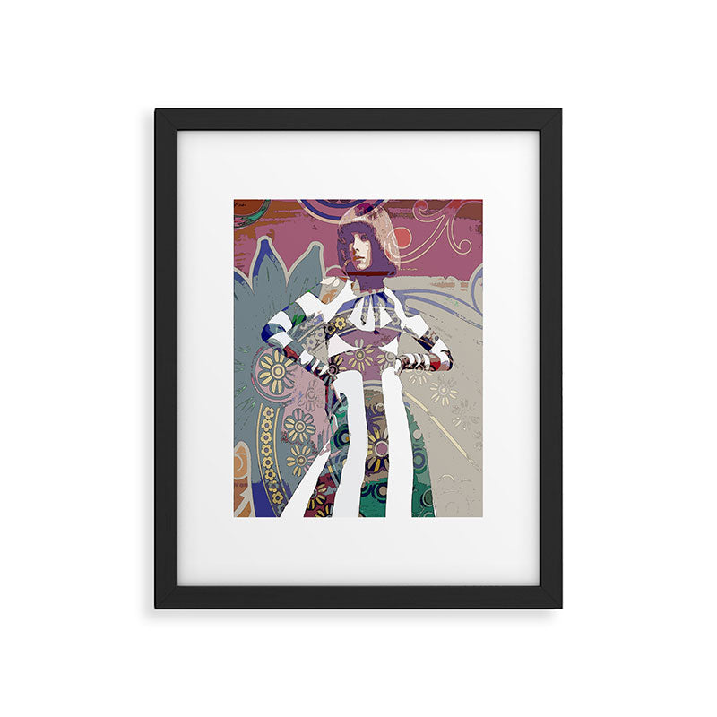 GIRL# 92 Framed Art Print Gallery Image 5