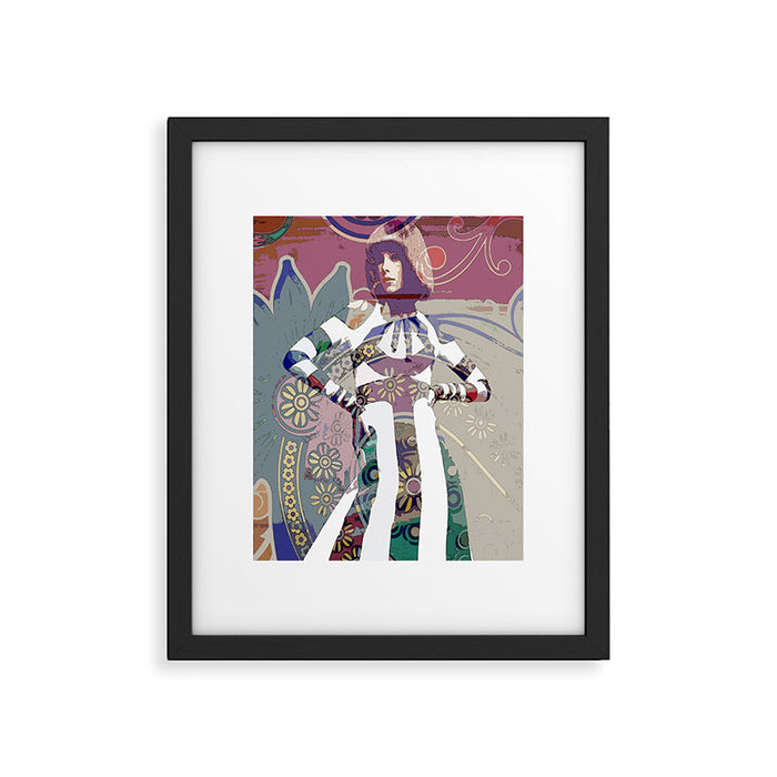 GIRL# 92 Framed Art Print Gallery Image 1