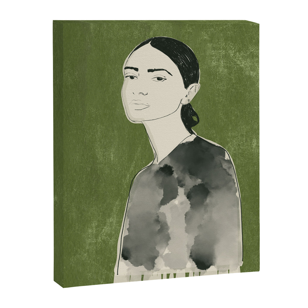 Girl Portrait 2 Canvas Print Gallery Image 6