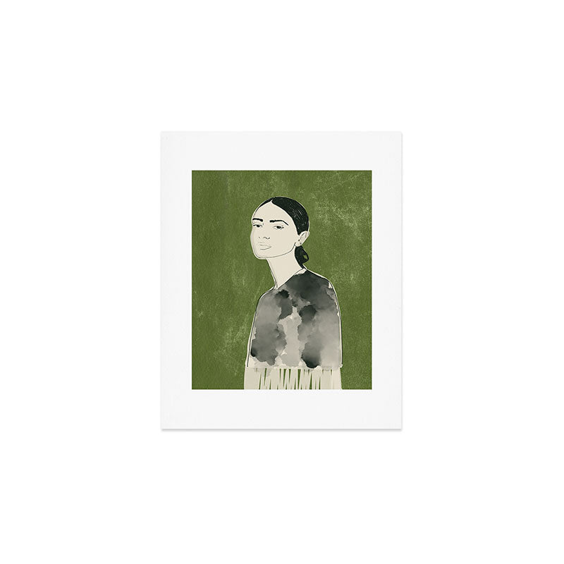 Girl Portrait 2 Art Print Gallery Image 1