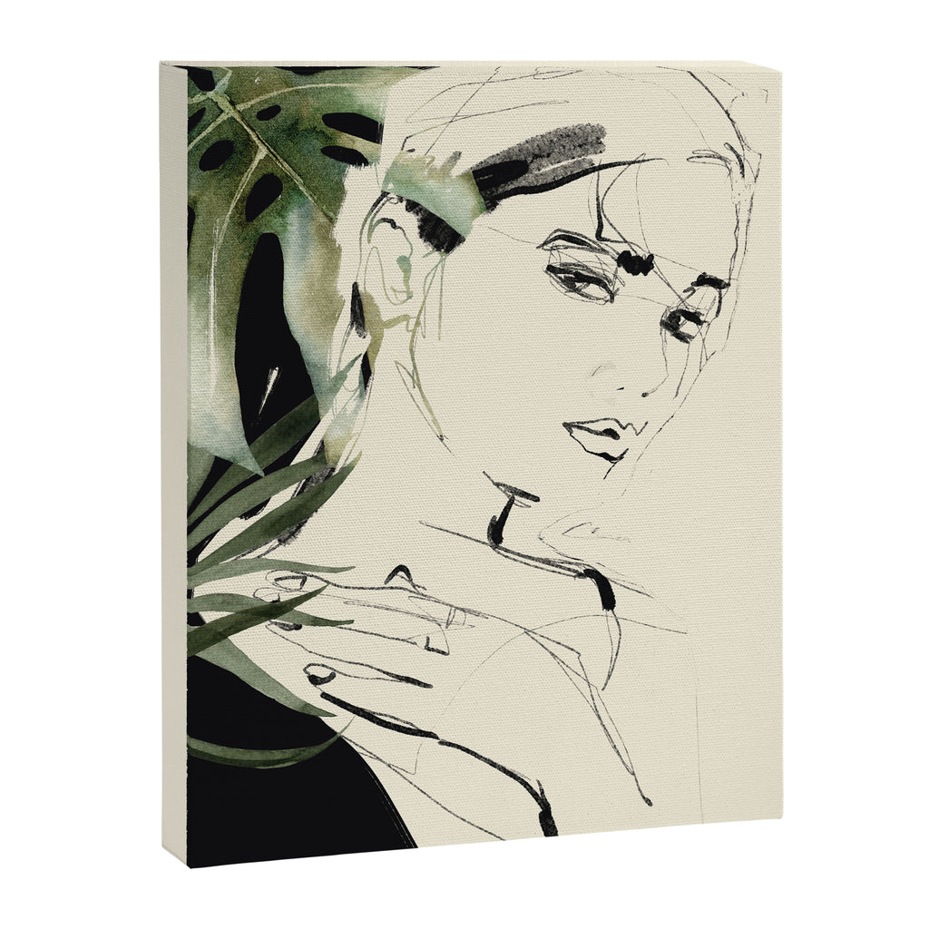 Girl Portrait 4 Canvas Print Gallery Image 6