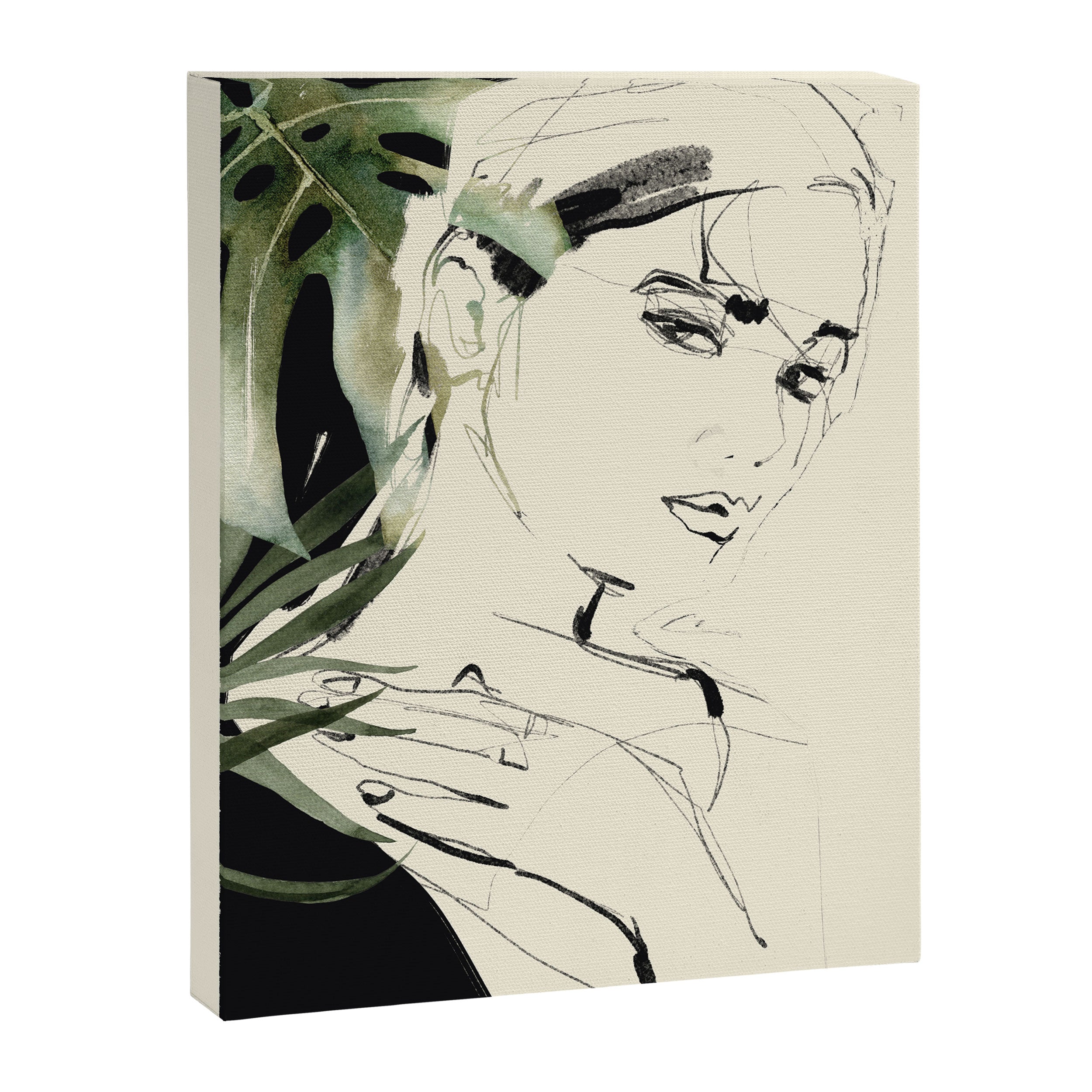 Girl Portrait 4 Canvas Print Gallery Image 6