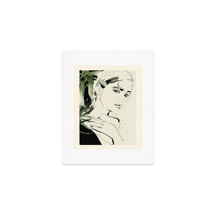 Girl Portrait 4 Art Print Gallery Image 1