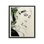 Girl Portrait 4 Framed Canvas Print Gallery Image 6