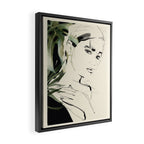 Girl Portrait 4 Framed Canvas Print Gallery Image 2