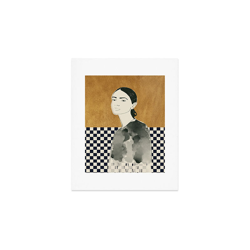 Girl Portrait 5 Art Print Gallery Image 1