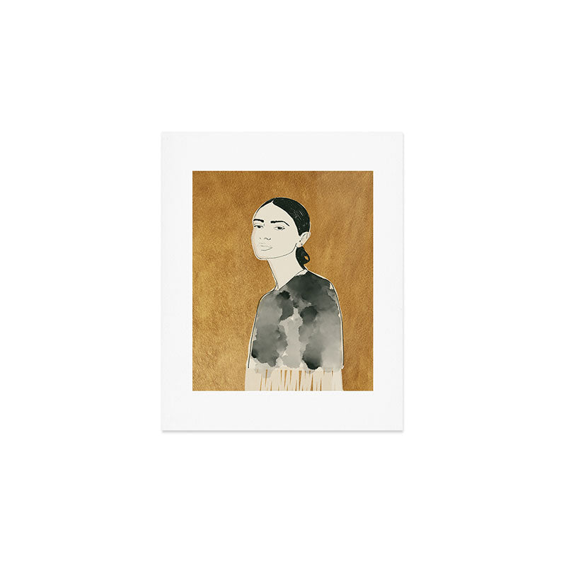 Girl Portrait 6 Art Print Gallery Image 1