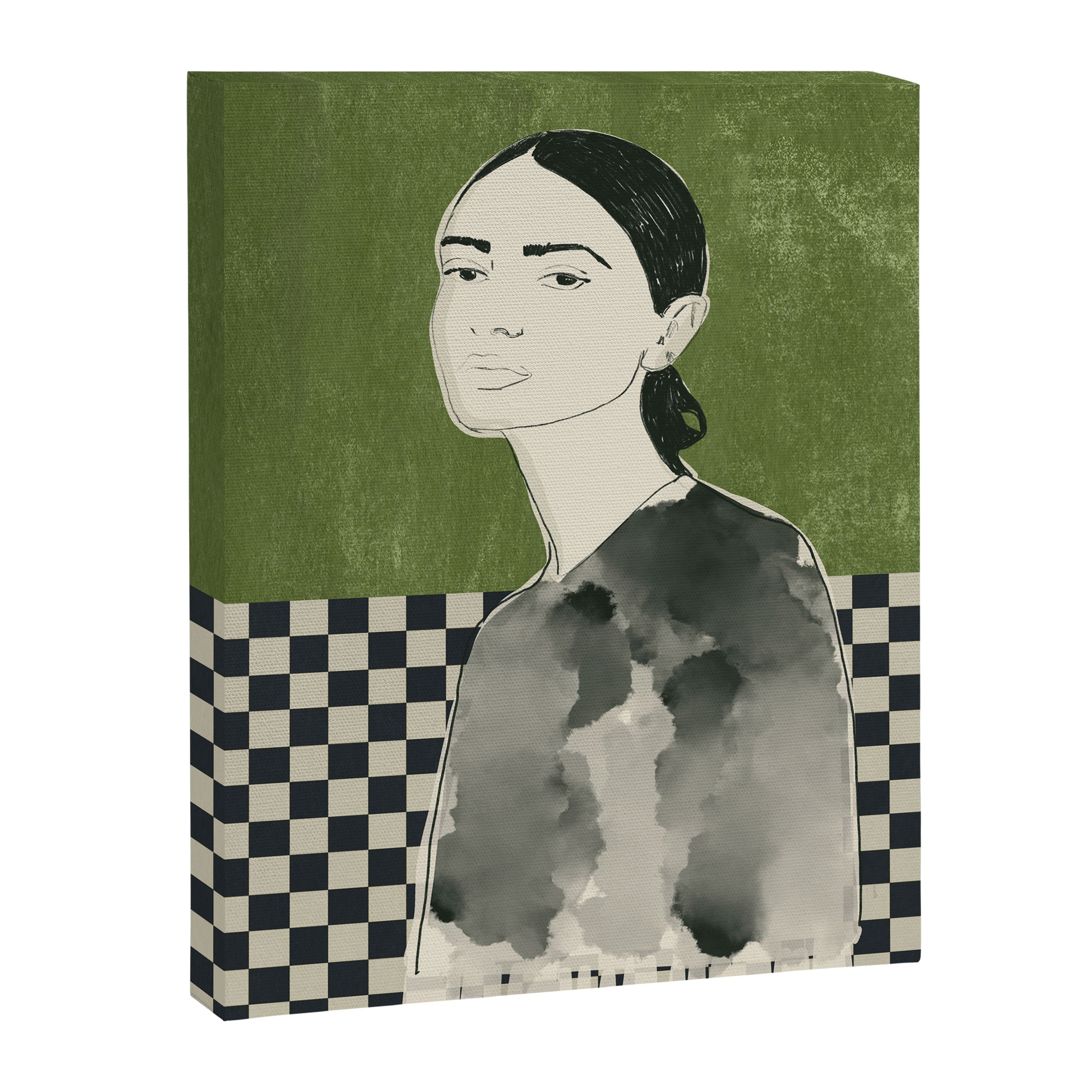Girl Portrait Canvas Print Gallery Image 6