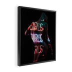 girls Framed Canvas Print Gallery Image 2