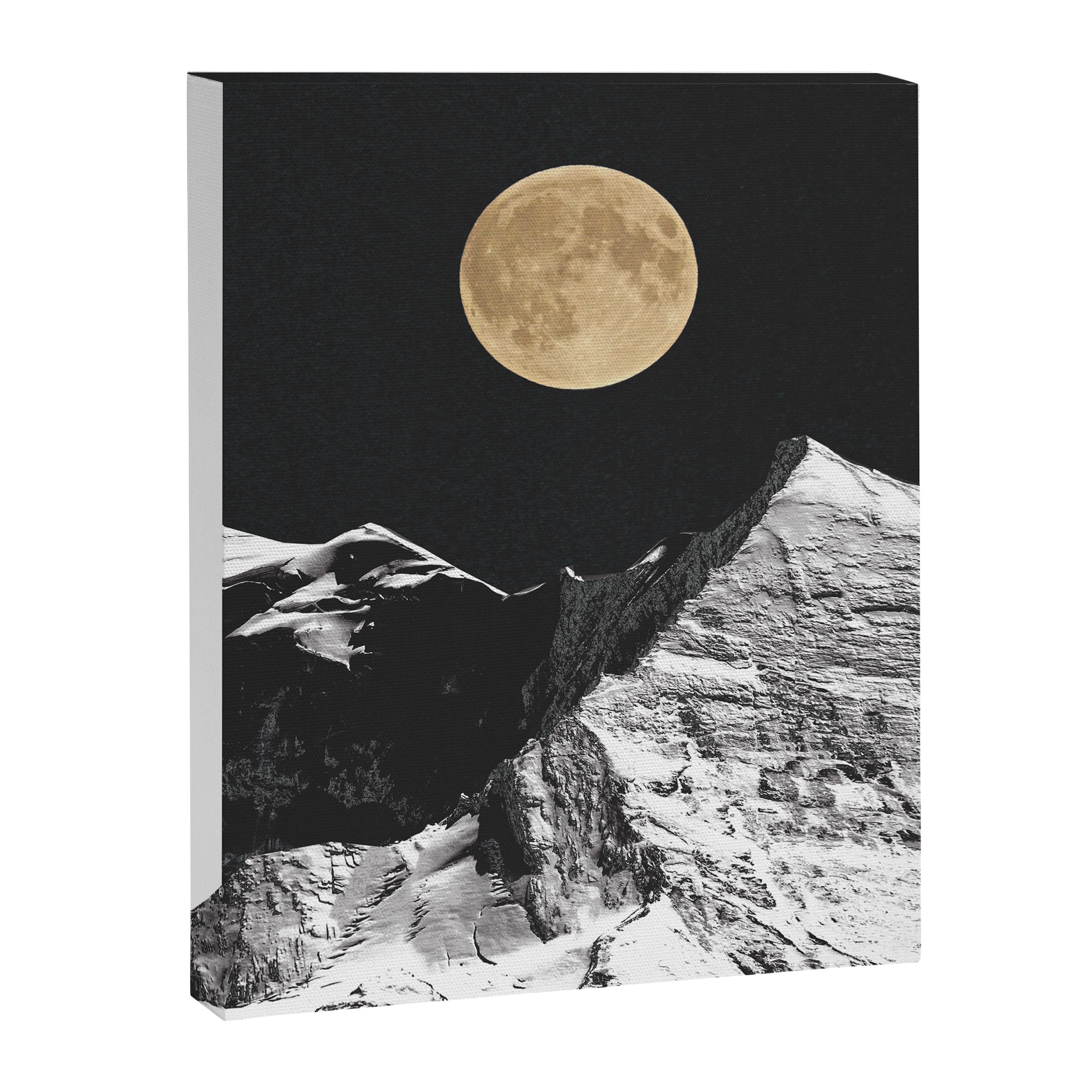 golden moon Canvas Print Gallery Image 6