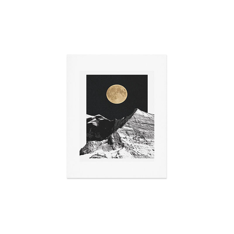 Golden Moon Art Print