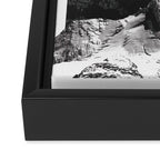 golden moon Framed Canvas Print Gallery Image 3