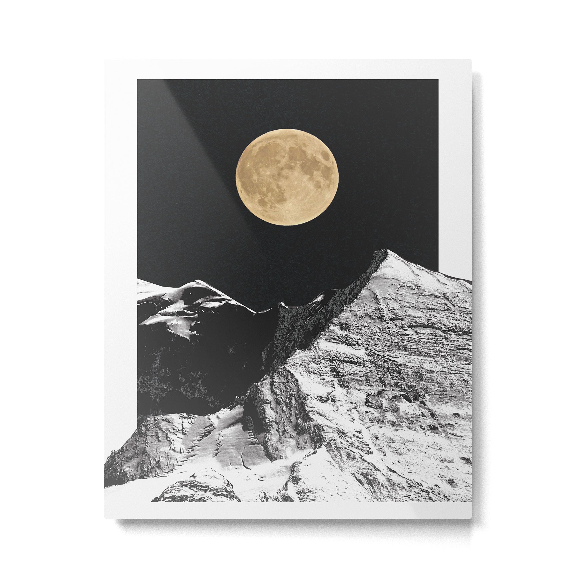 golden moon Metal Print Gallery Image 4