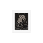 Good Mood  Line Art Art Print Gallery Image 1