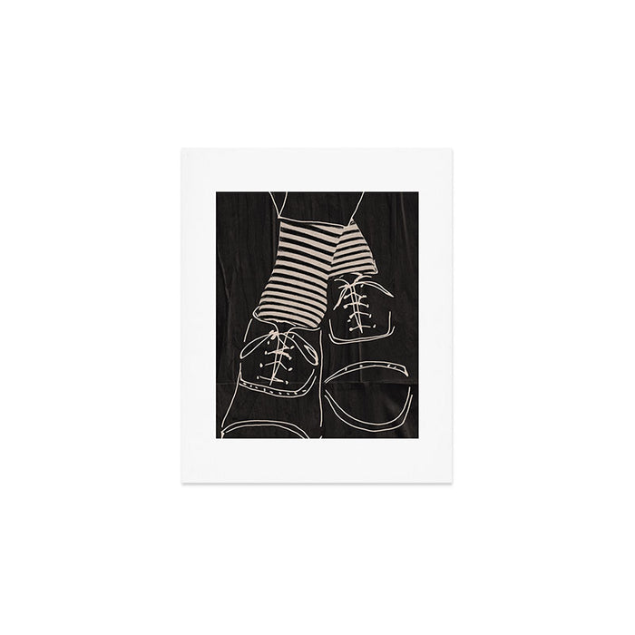 Good Mood  Line Art Art Print Gallery Image 1