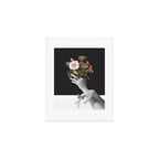 Hands With Flowers Art Print Gallery Image 1