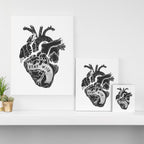 Heart (stay wild) Canvas Print Gallery Image 3