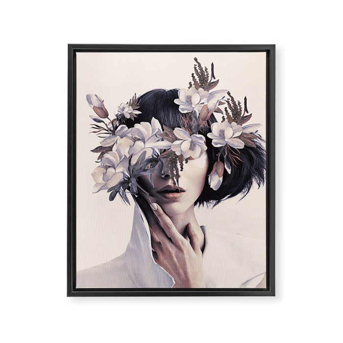 Hidden Beauty Framed Canvas Print Gallery Image 1