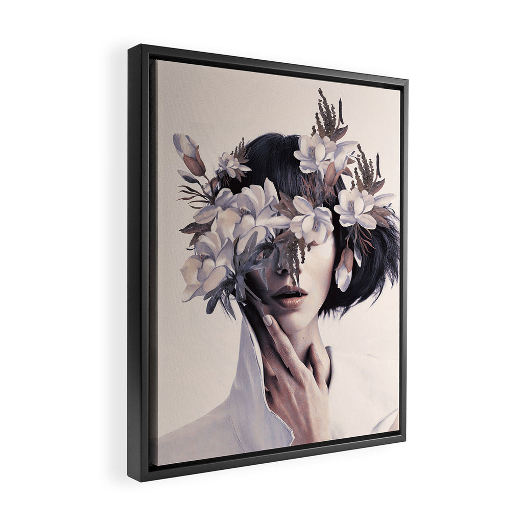 Hidden Beauty Framed Canvas Print Gallery Image 2
