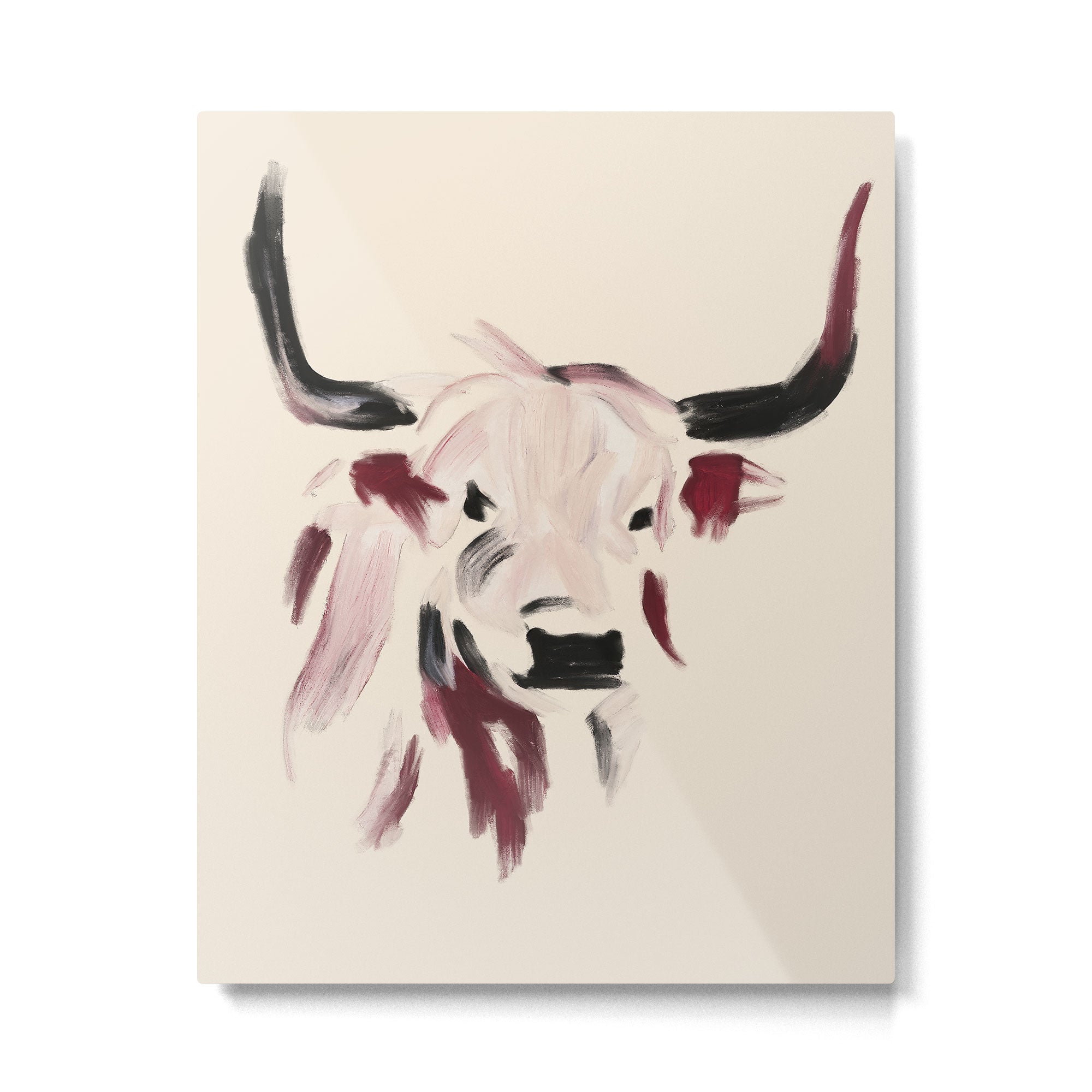 Highland Cow Metal Print Gallery Image 4