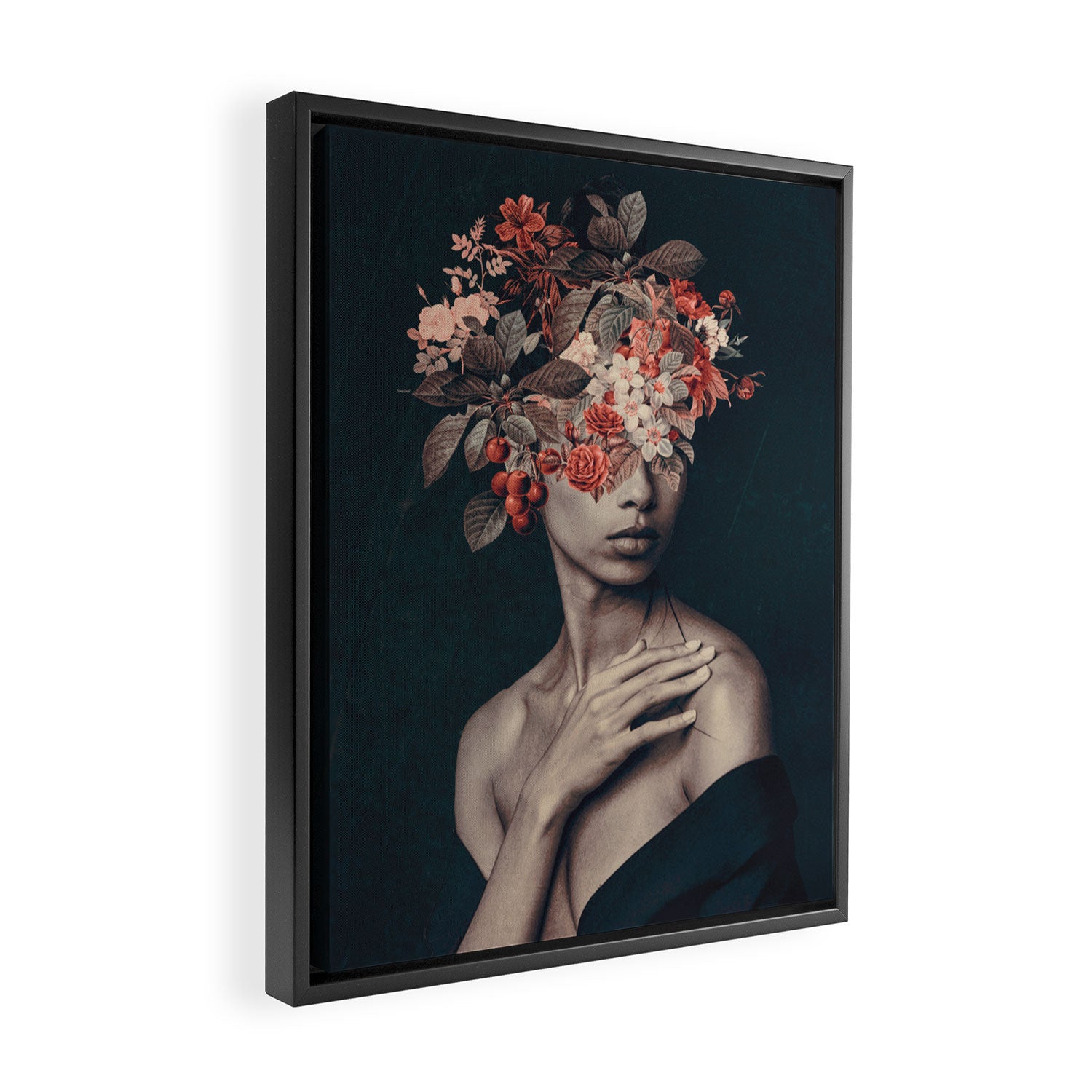In Bloom 11 Framed Canvas Print Gallery Image 2