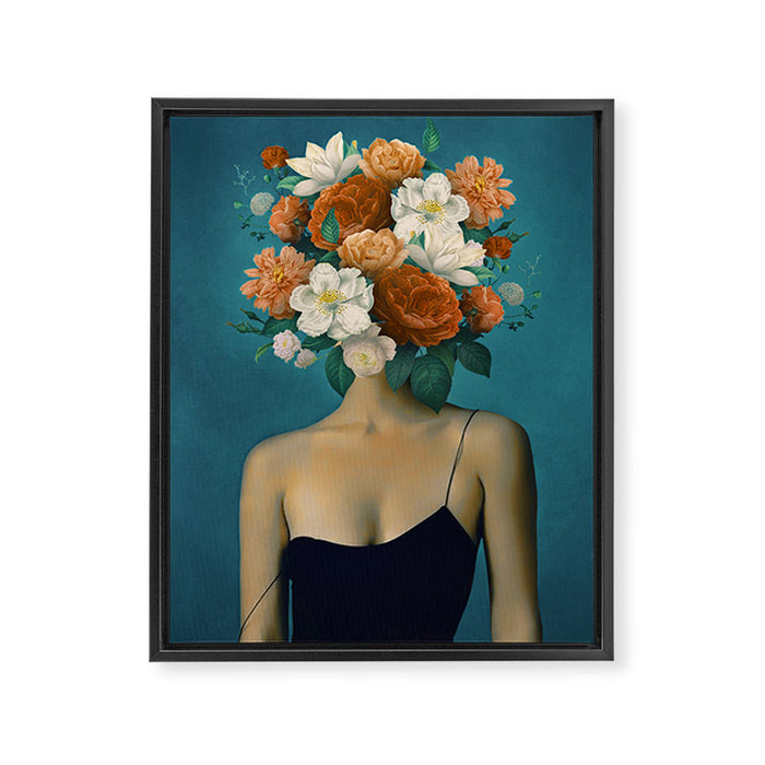 In Bloom 40 Framed Canvas Print Gallery Image 1