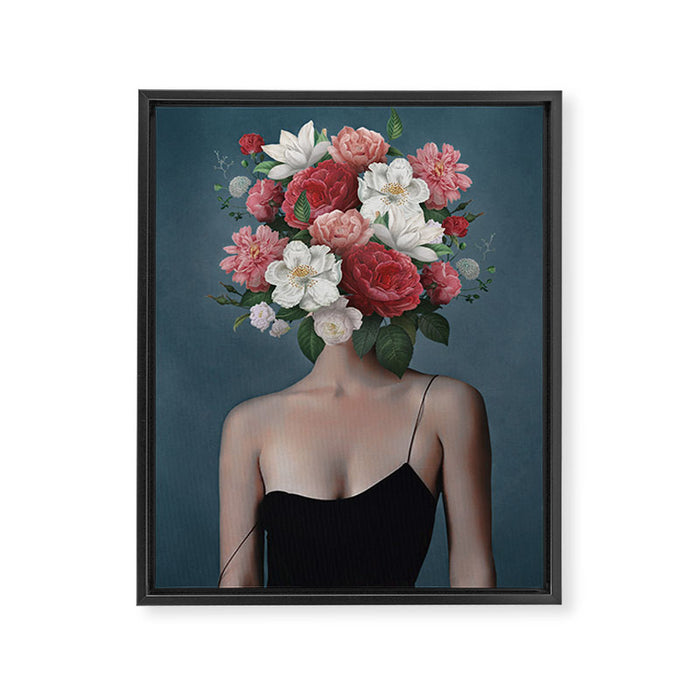 In Bloom Framed Canvas Print Gallery Image 1