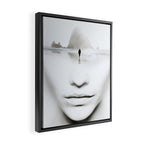 in thoughts Framed Canvas Print Gallery Image 2