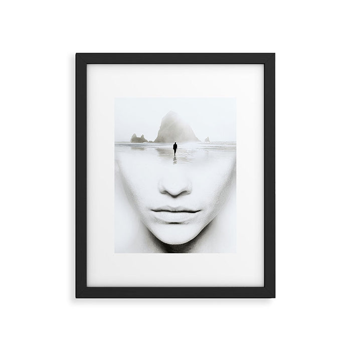 in thoughts Framed Art Print Gallery Image 1