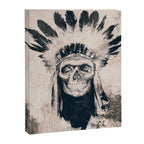 INDIAN SKULL Canvas Print Gallery Image 6