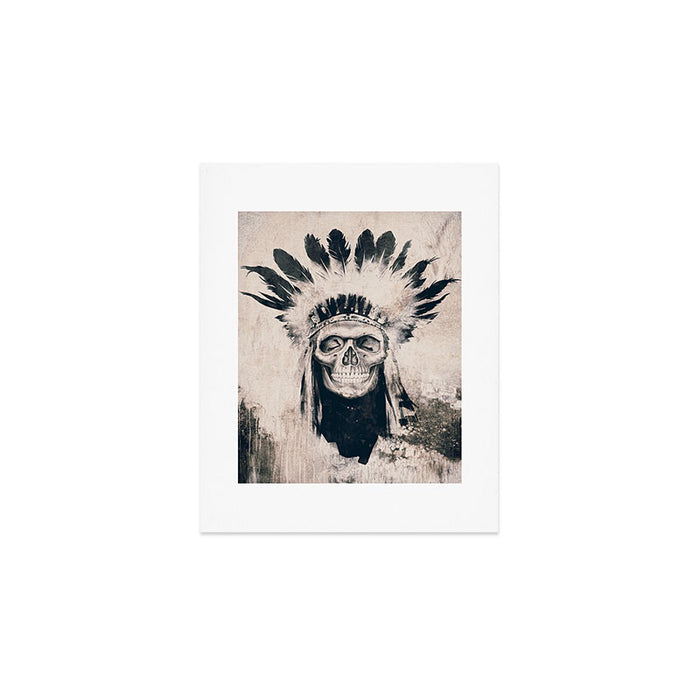 INDIAN SKULL Art Print Gallery Image 1