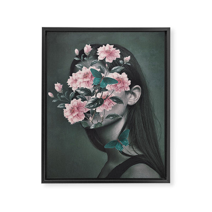 Inner beauty Framed Canvas Print Gallery Image 1
