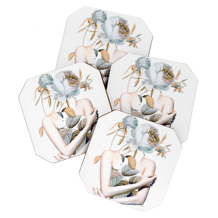 Inner beauty-collage 2 Coaster Gallery Image 1
