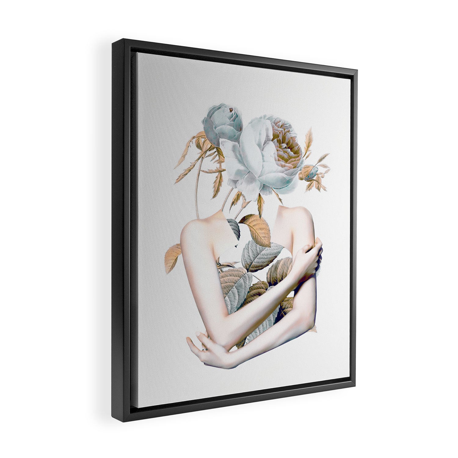 Inner beauty-collage 2 Framed Canvas Print Gallery Image 2