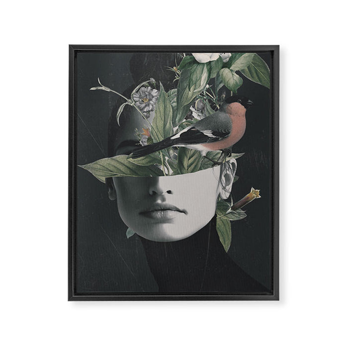 inner garden 11 Framed Canvas Print Gallery Image 1