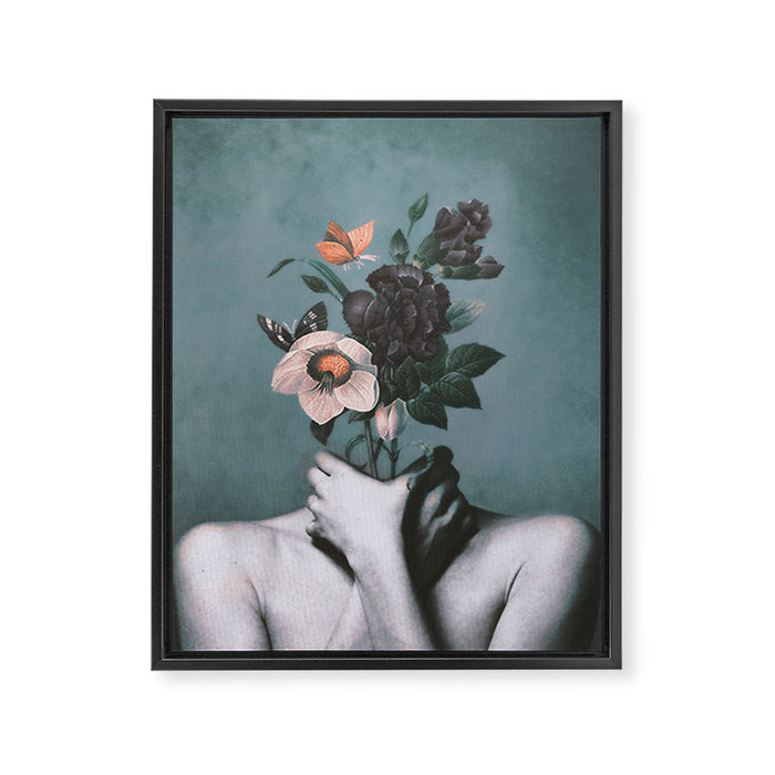 inner garden 3 Framed Canvas Print Gallery Image 1
