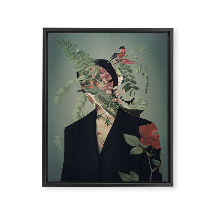 inner garden 6 Framed Canvas Print Gallery Image 1