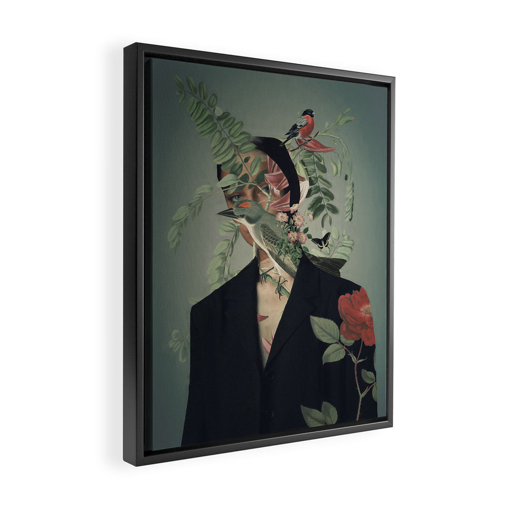 inner garden 6 Framed Canvas Print Gallery Image 2