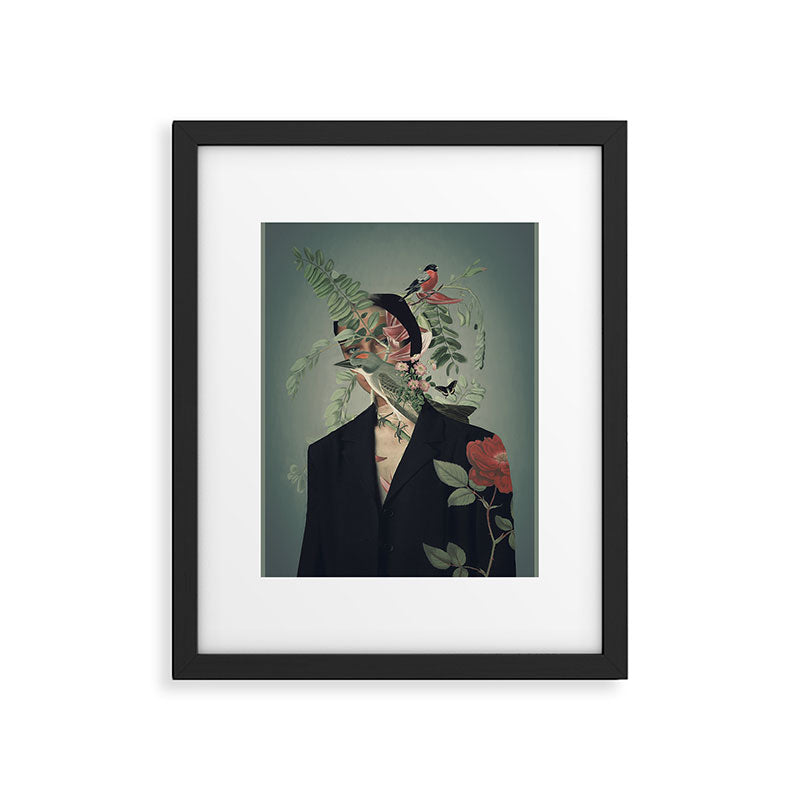 inner garden 6 Framed Art Print Gallery Image 5