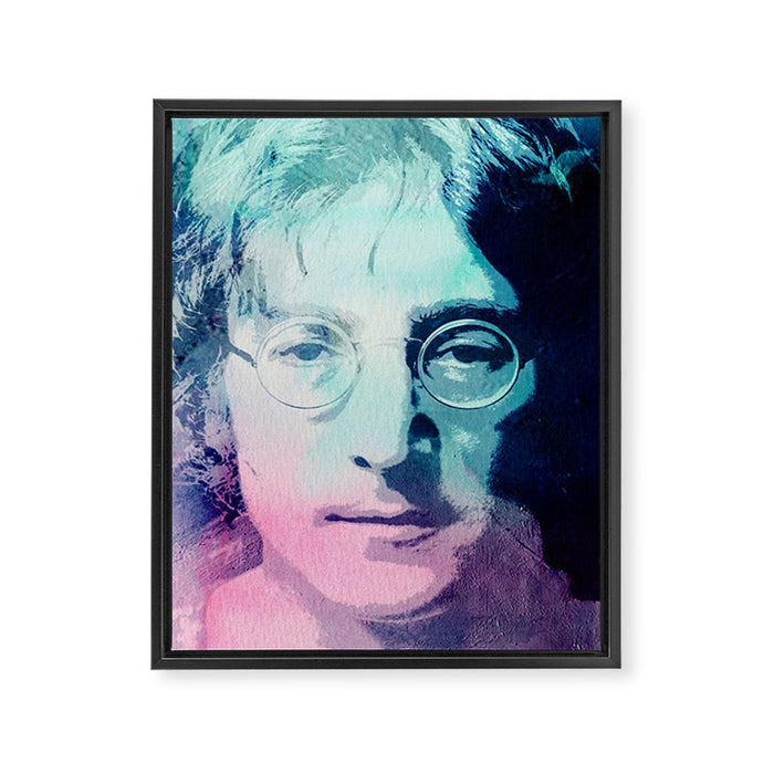 John Lennon Framed Canvas Print Gallery Image 1