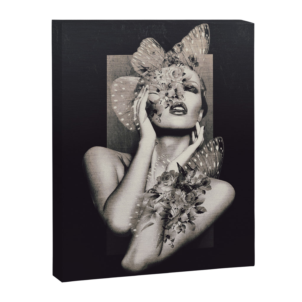 Lady Butterfly Canvas Print Gallery Image 6