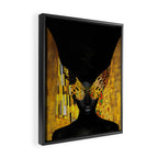 lady butterfly Framed Canvas Print Gallery Image 2