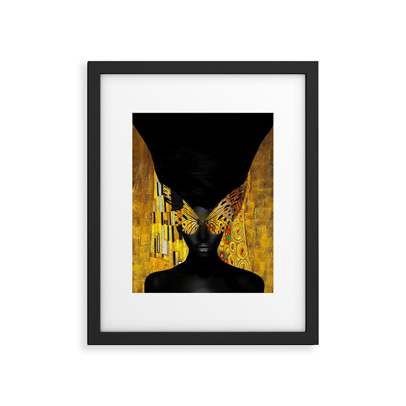 lady butterfly Framed Art Print Gallery Image 5