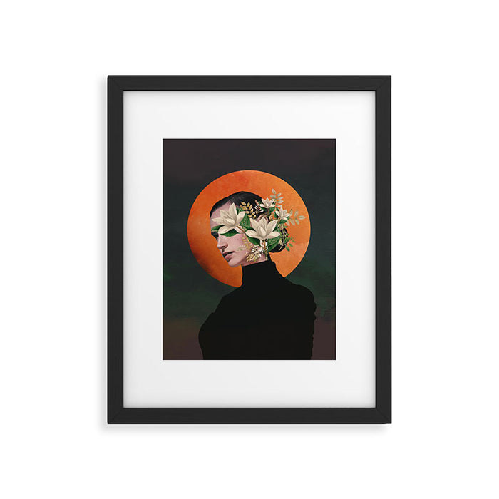 Lady Portrait 3 Framed Art Print Gallery Image 1